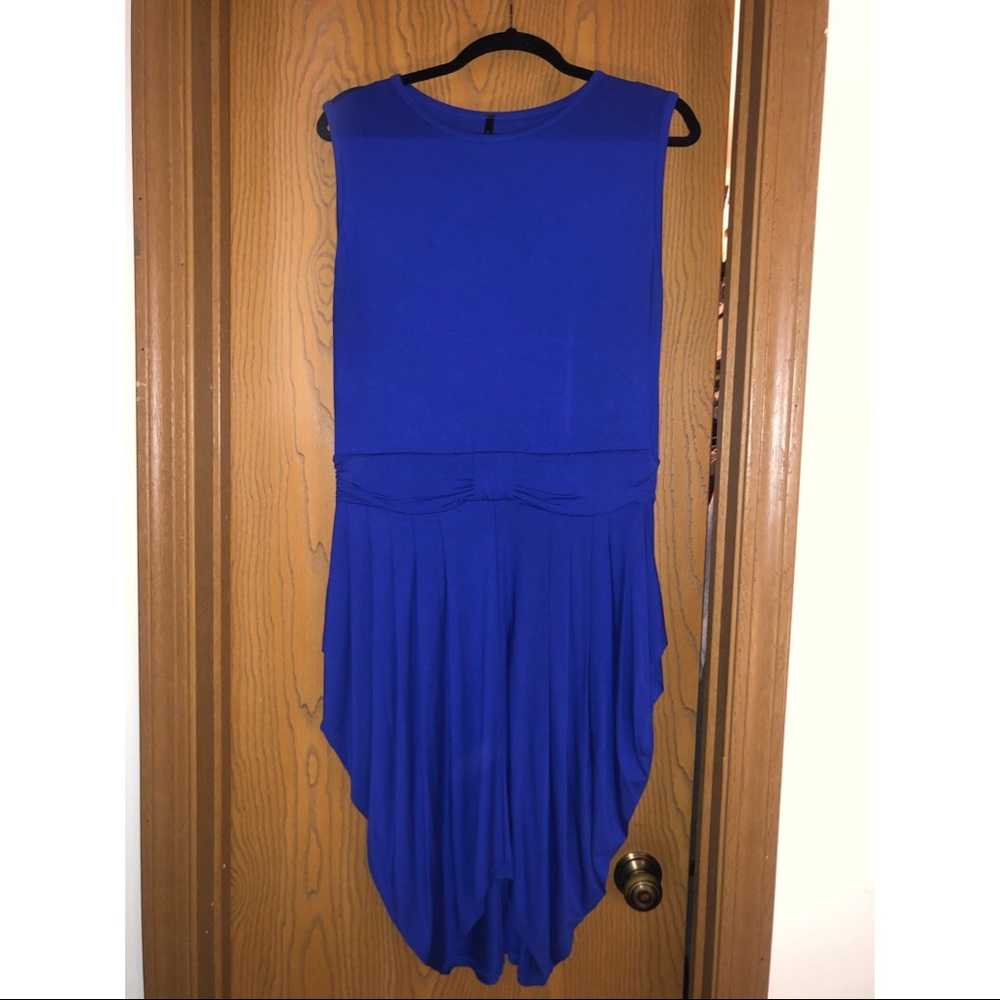 Blue dress